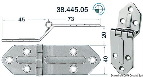 Cerniera 2,5 mm